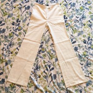 NWT Anne Taylor Linen Pants with Flare Leg
